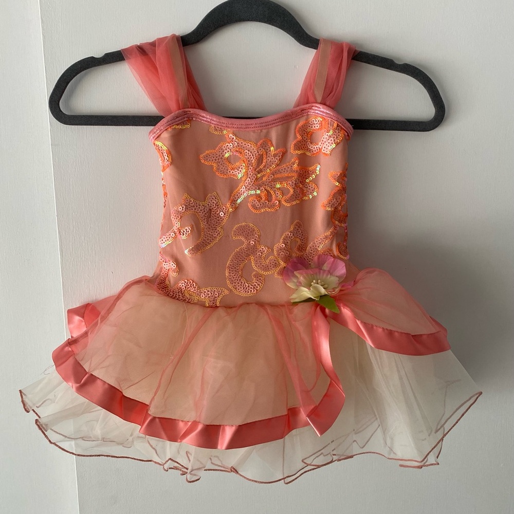 Wish Come True Daydream Coral Tutu Dance Costume